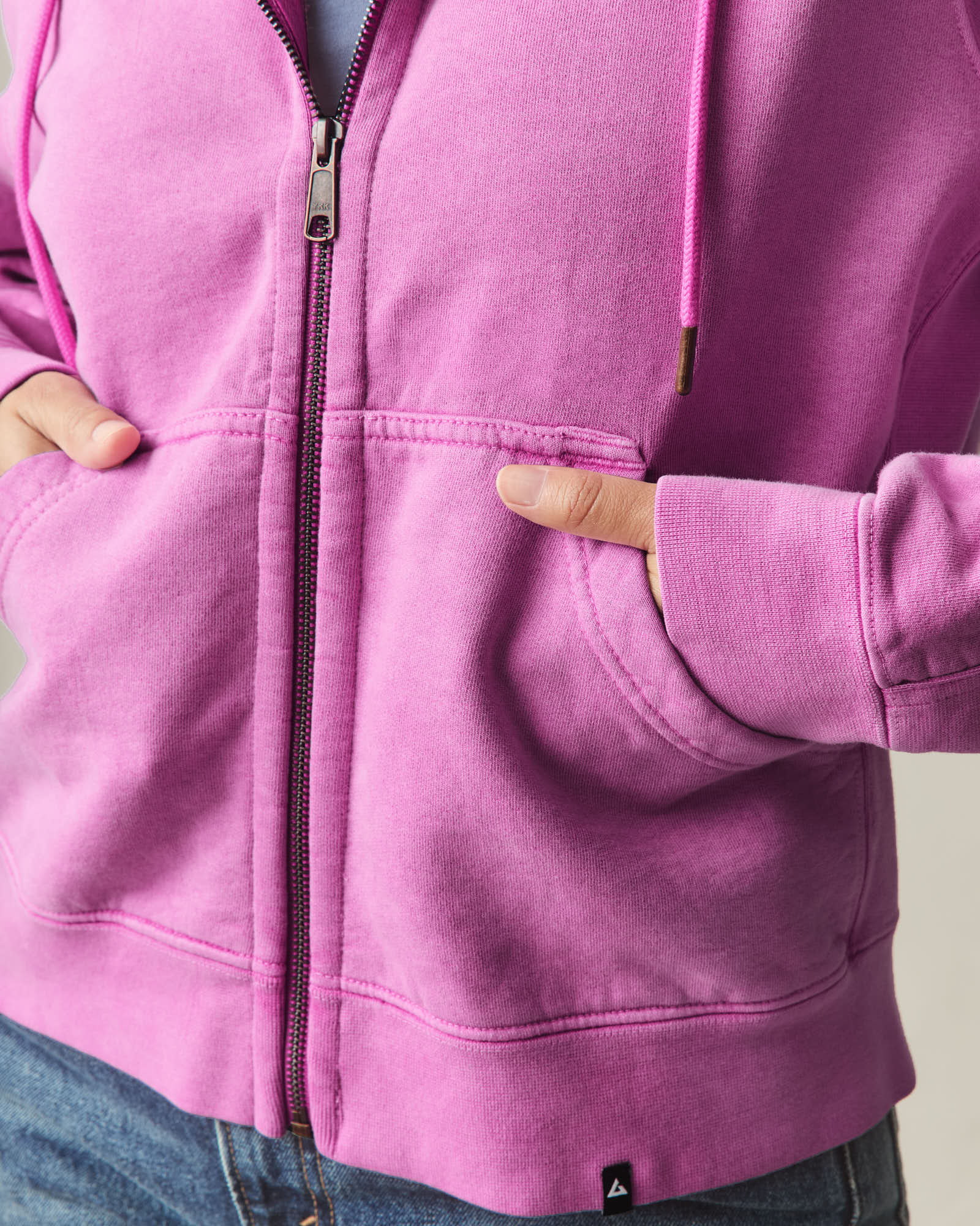 Women's Relaxed Classic Full Zip 2.0 - Beauty Berry - Image 5