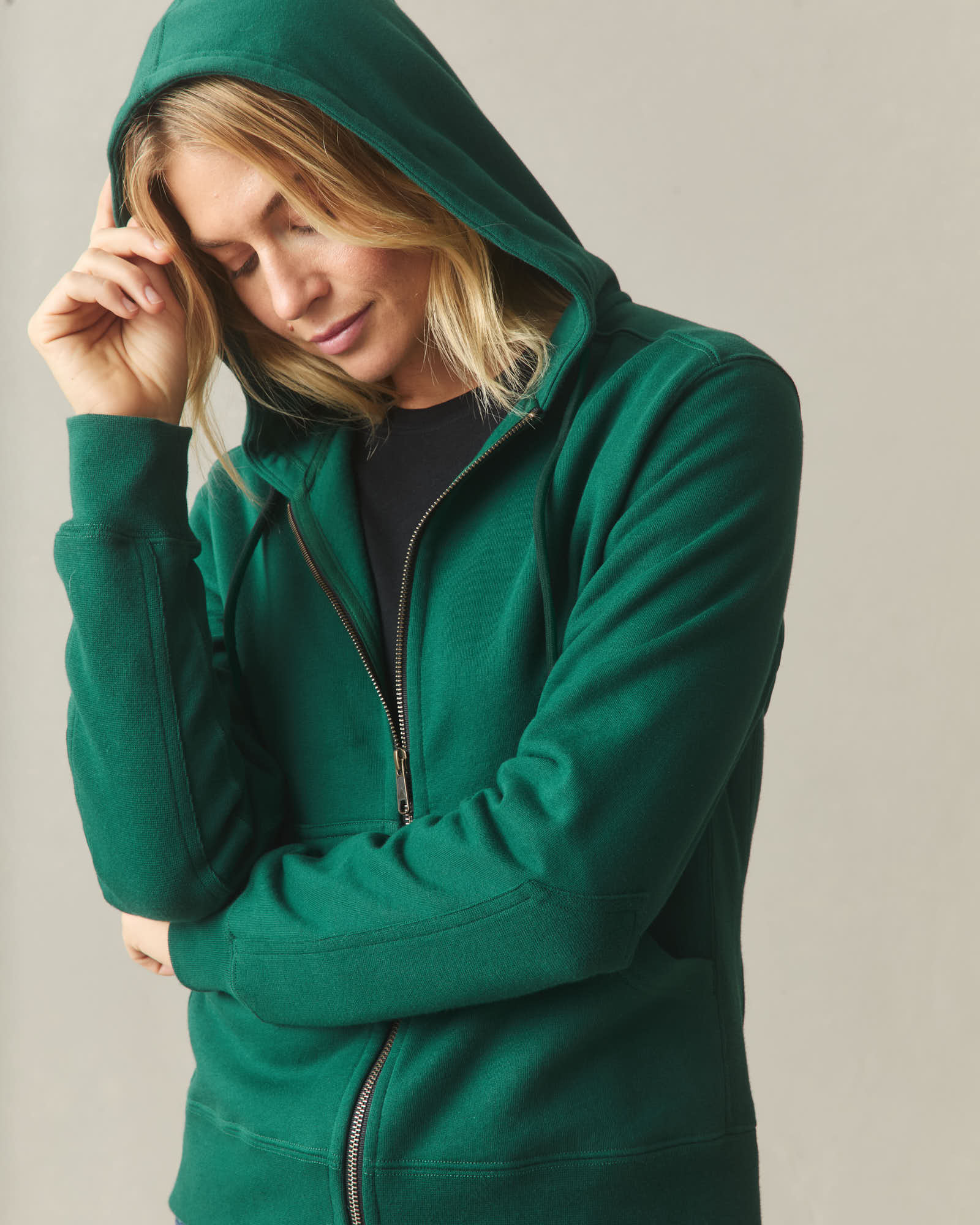 Women's Relaxed Classic Full Zip 2.0 - Botanical Garden - Image 3