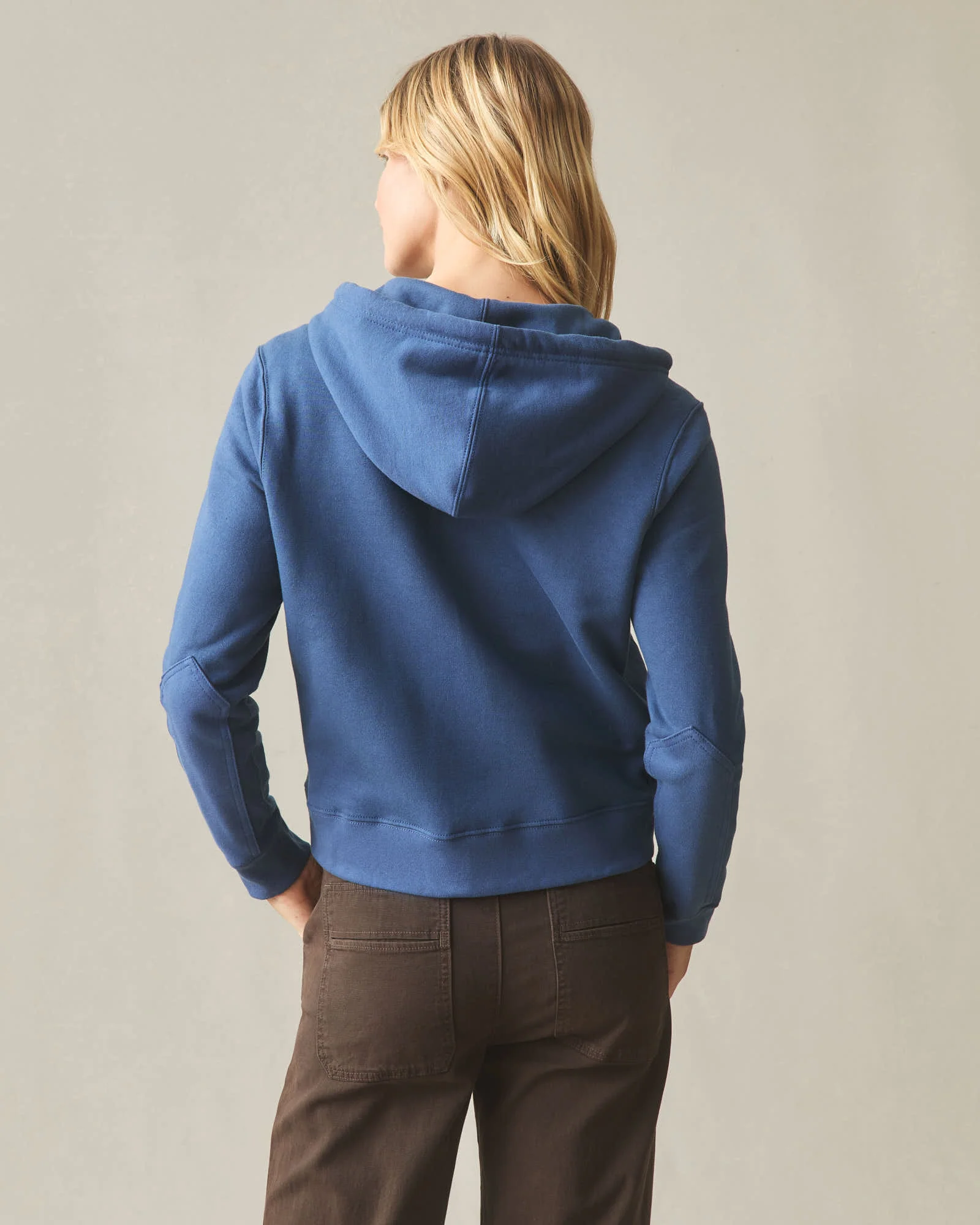 Women's Relaxed Classic Full Zip 2.0 - Marine Navy - Image 4