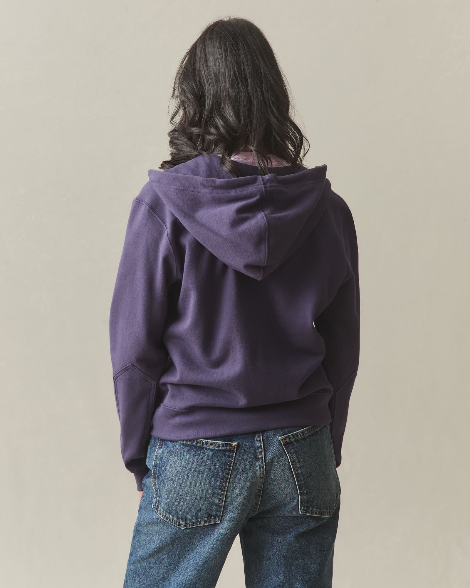 Women's Relaxed Classic Full Zip 2.0 - Purple Velvet - Image 4