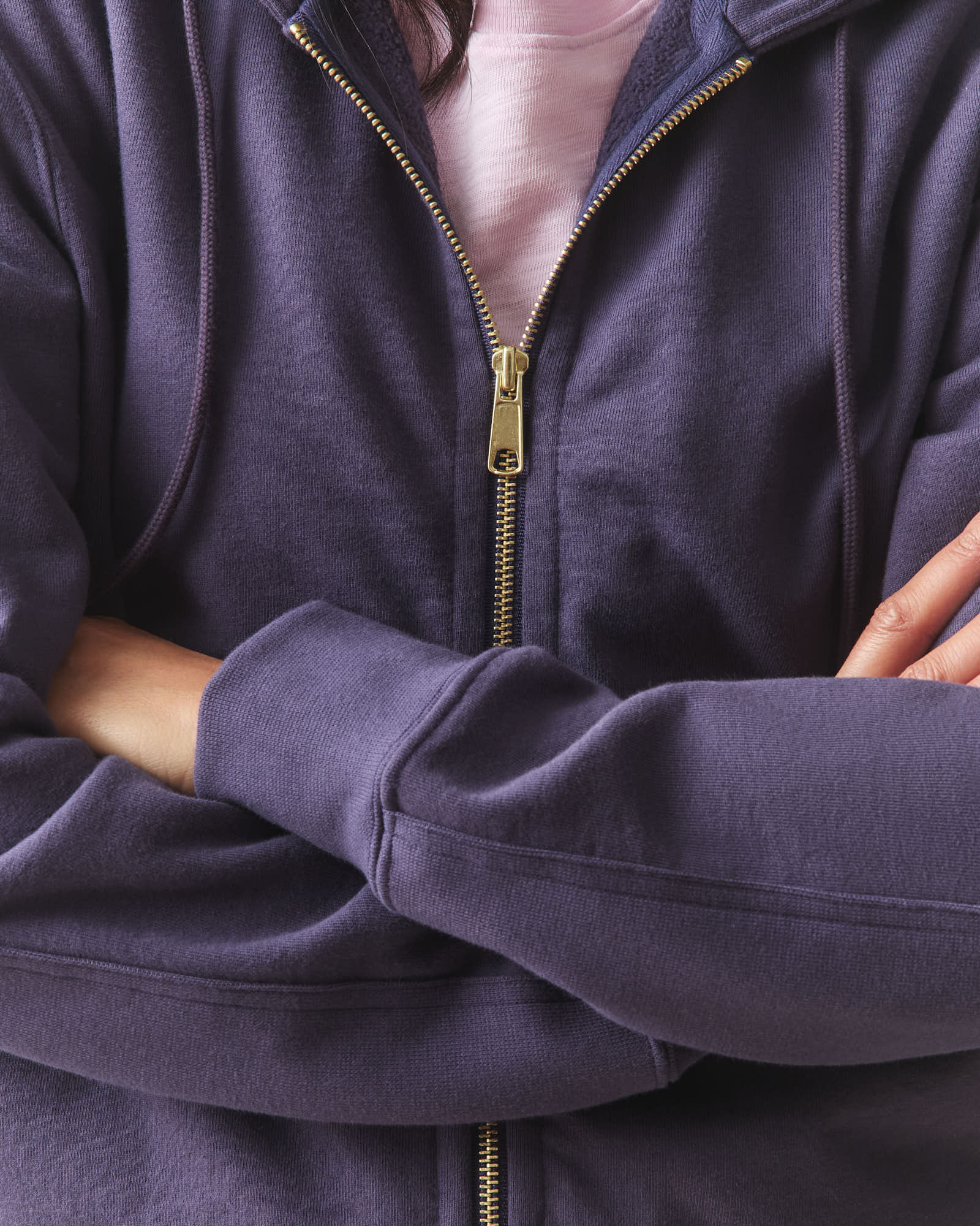 Women's Relaxed Classic Full Zip 2.0 - Purple Velvet - Image 5