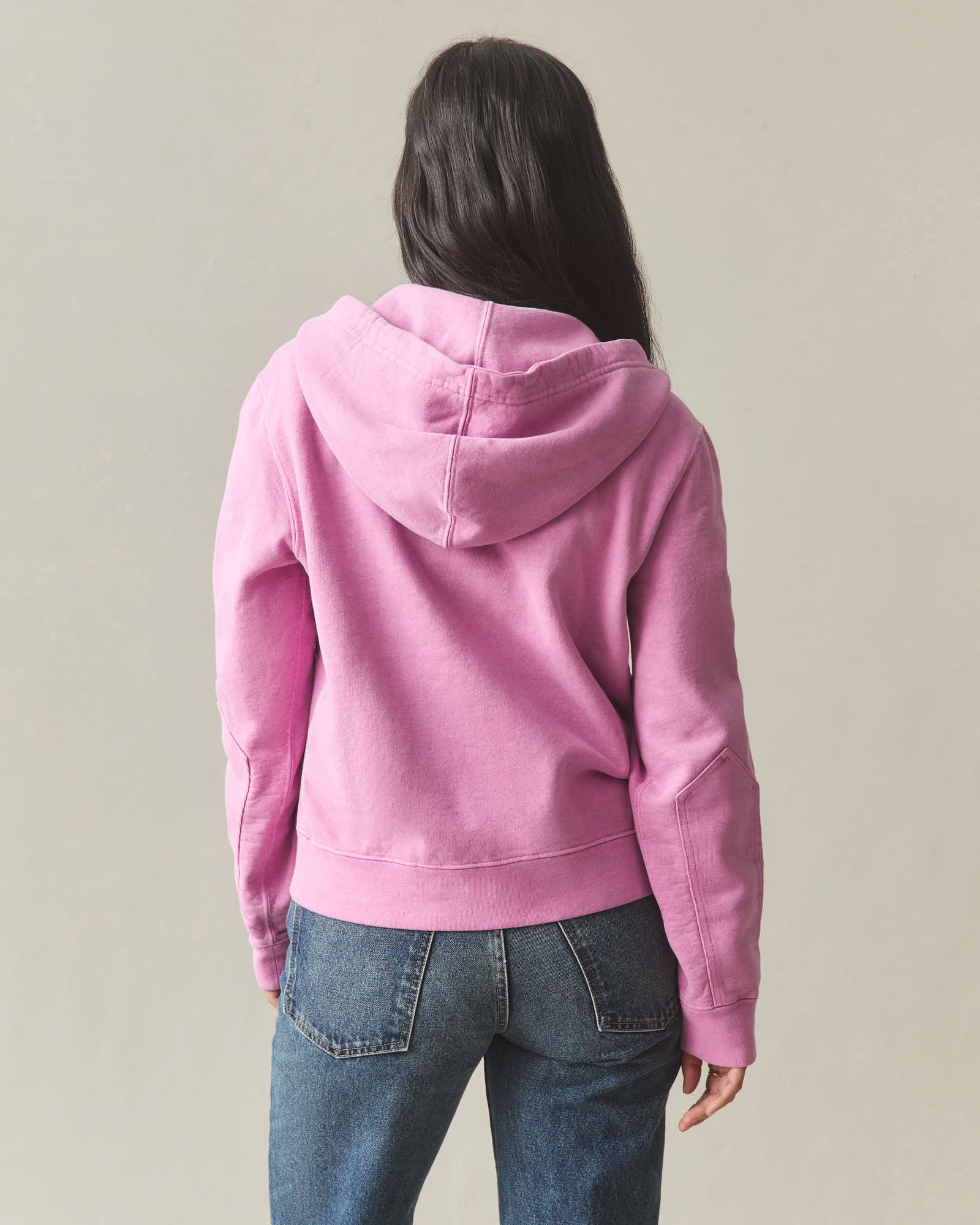 Women's Vintage Wash Relaxed Classic Full Zip 2.0 - Washed Fiji Flower - Image 3
