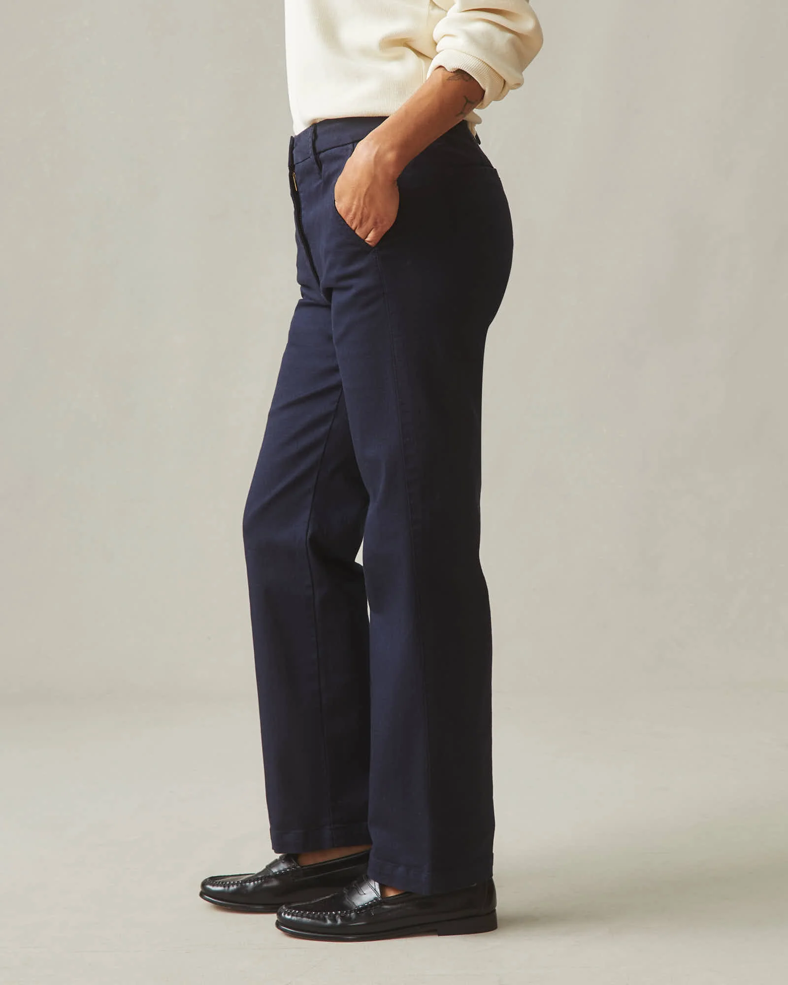 Women's Sawbuck Chino - Dress Navy - Image 3