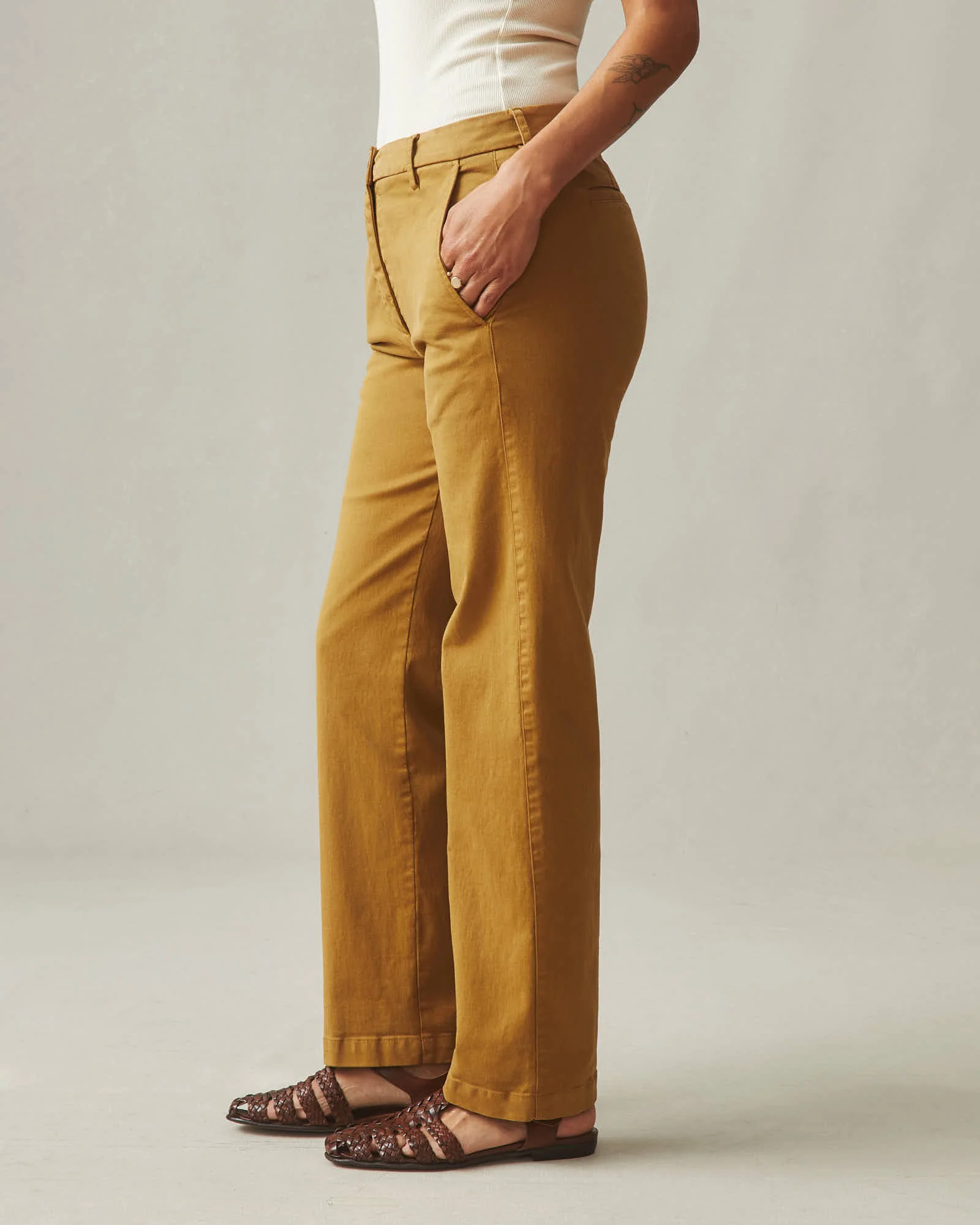 Women's Sawbuck Chino - Whiskey - Image 3