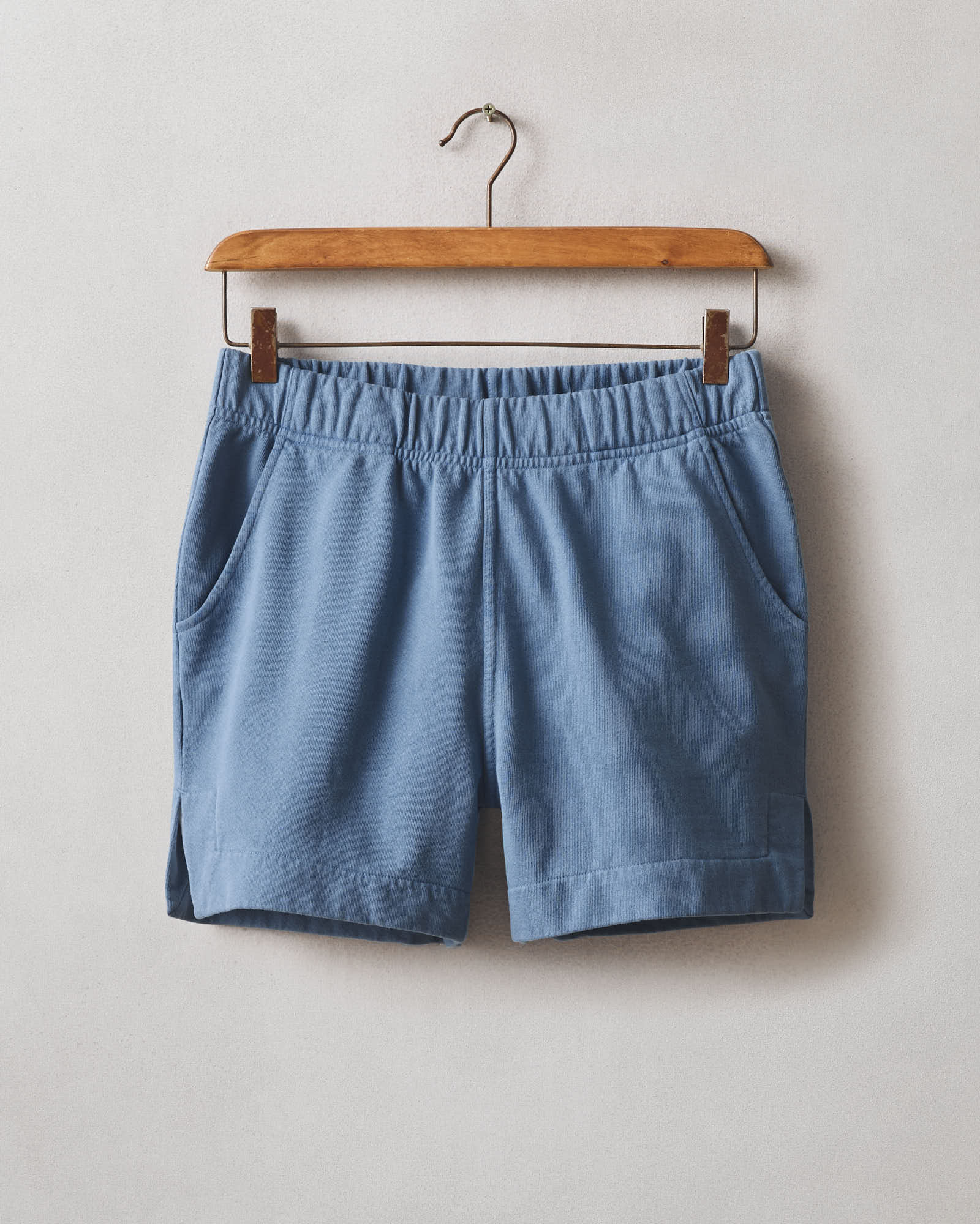 Women's Side Slit French Terry Short - Quiet Harbor - Image 5