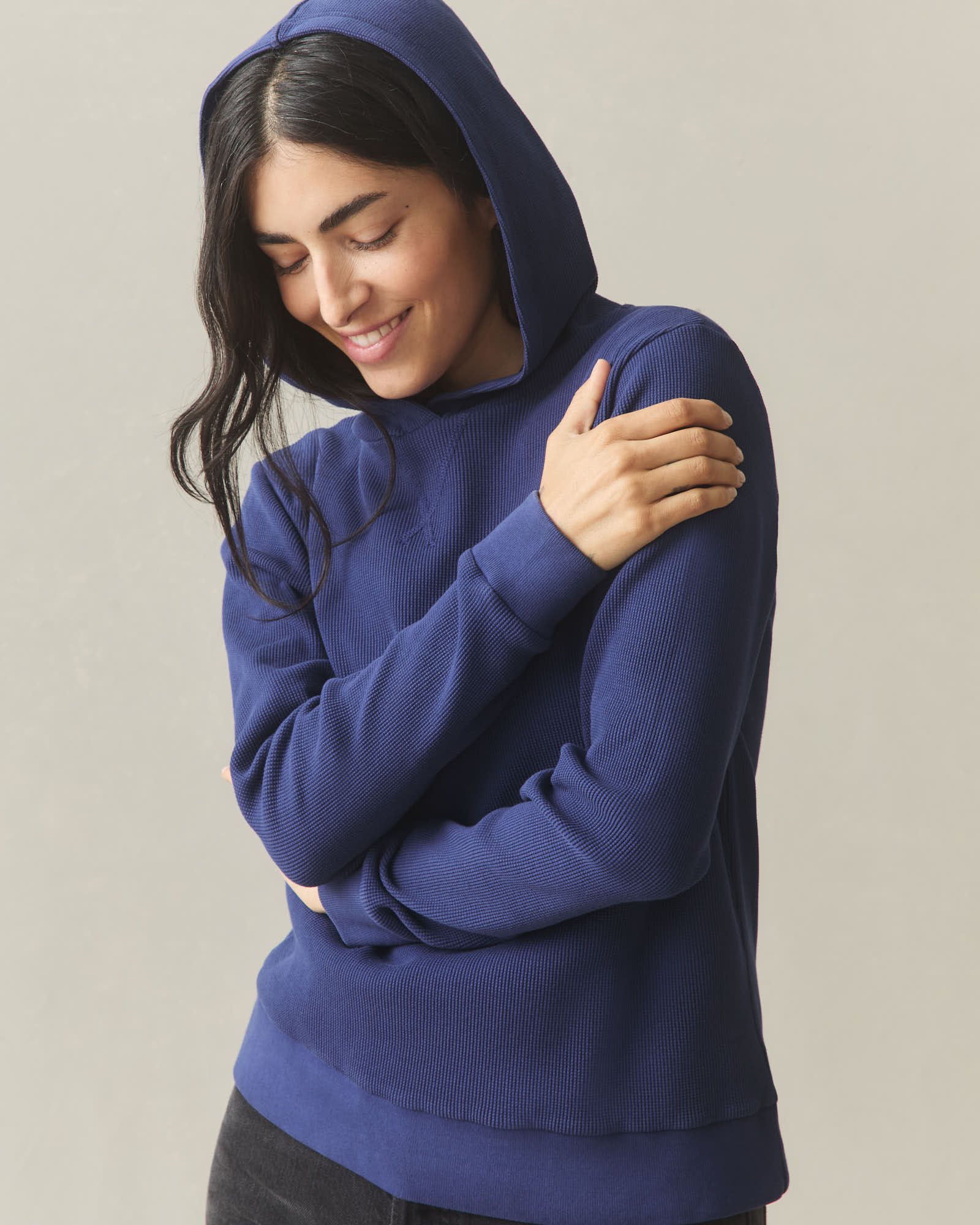 Women's Thermal Pullover - Blueprint - Image 4