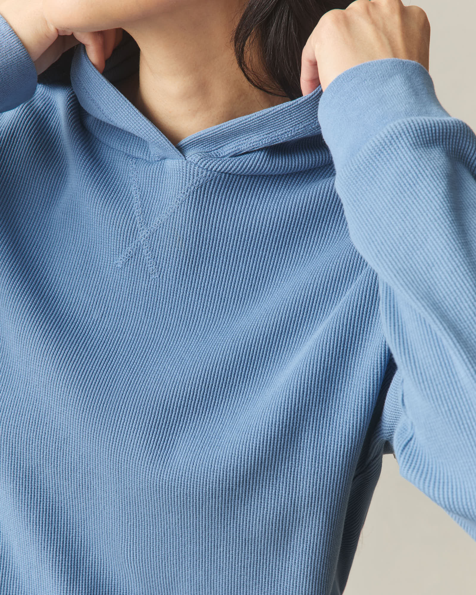 Women's Thermal Pullover - Quiet Harbor - Image 5