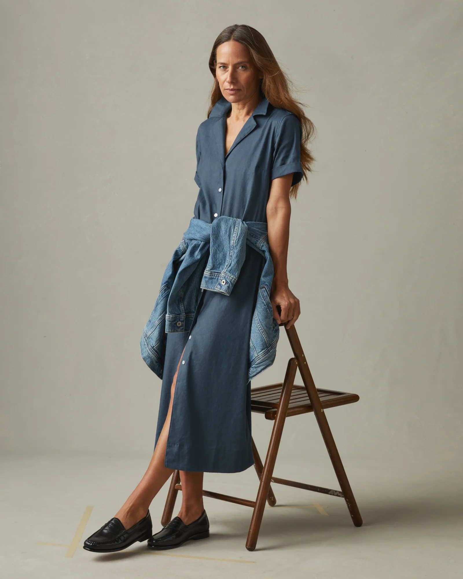 Women's Utility Dress - Winter Sky - Image 5
