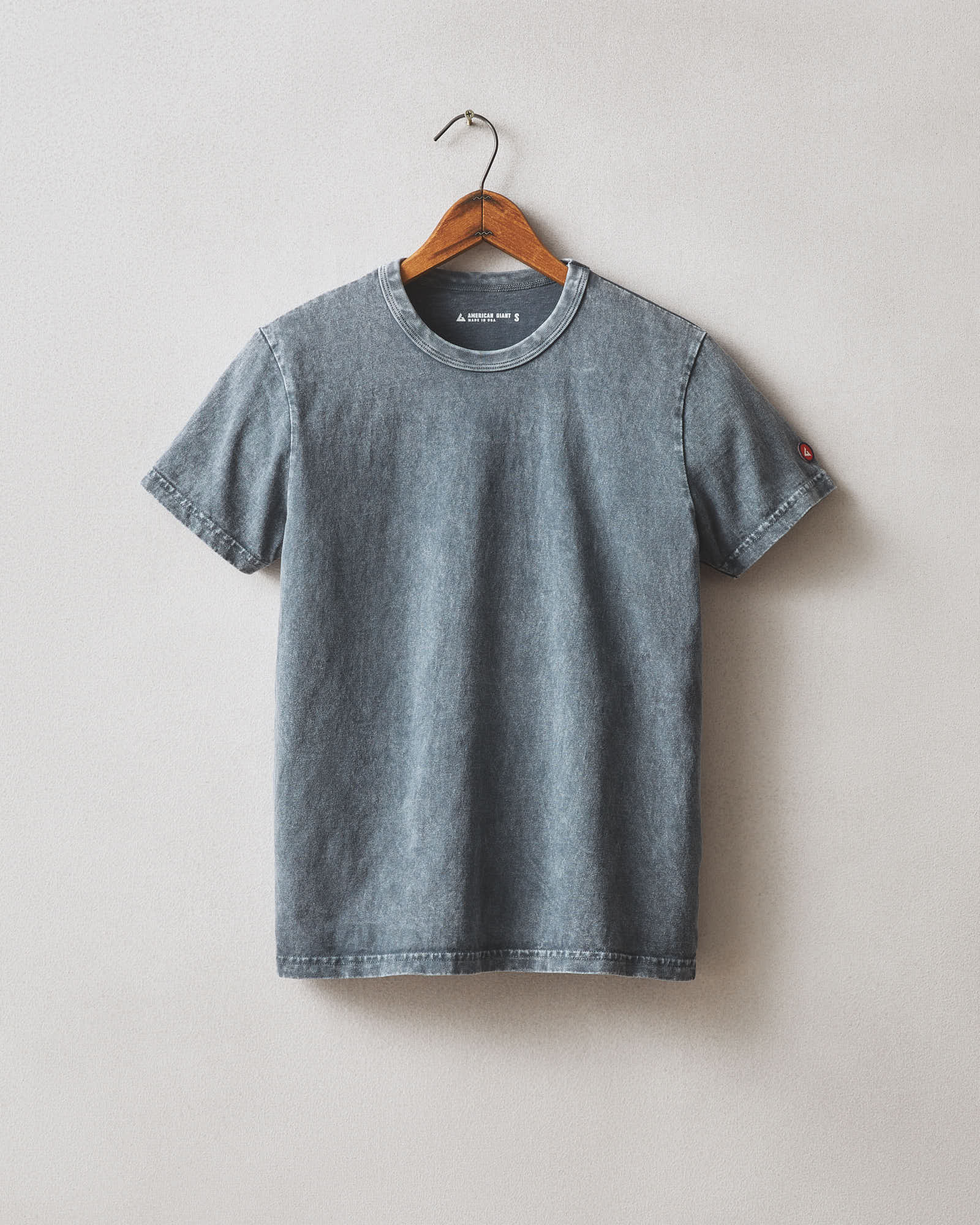 Women's Vintage Crew Tee - Mineral Wash Metropolitan Grey
