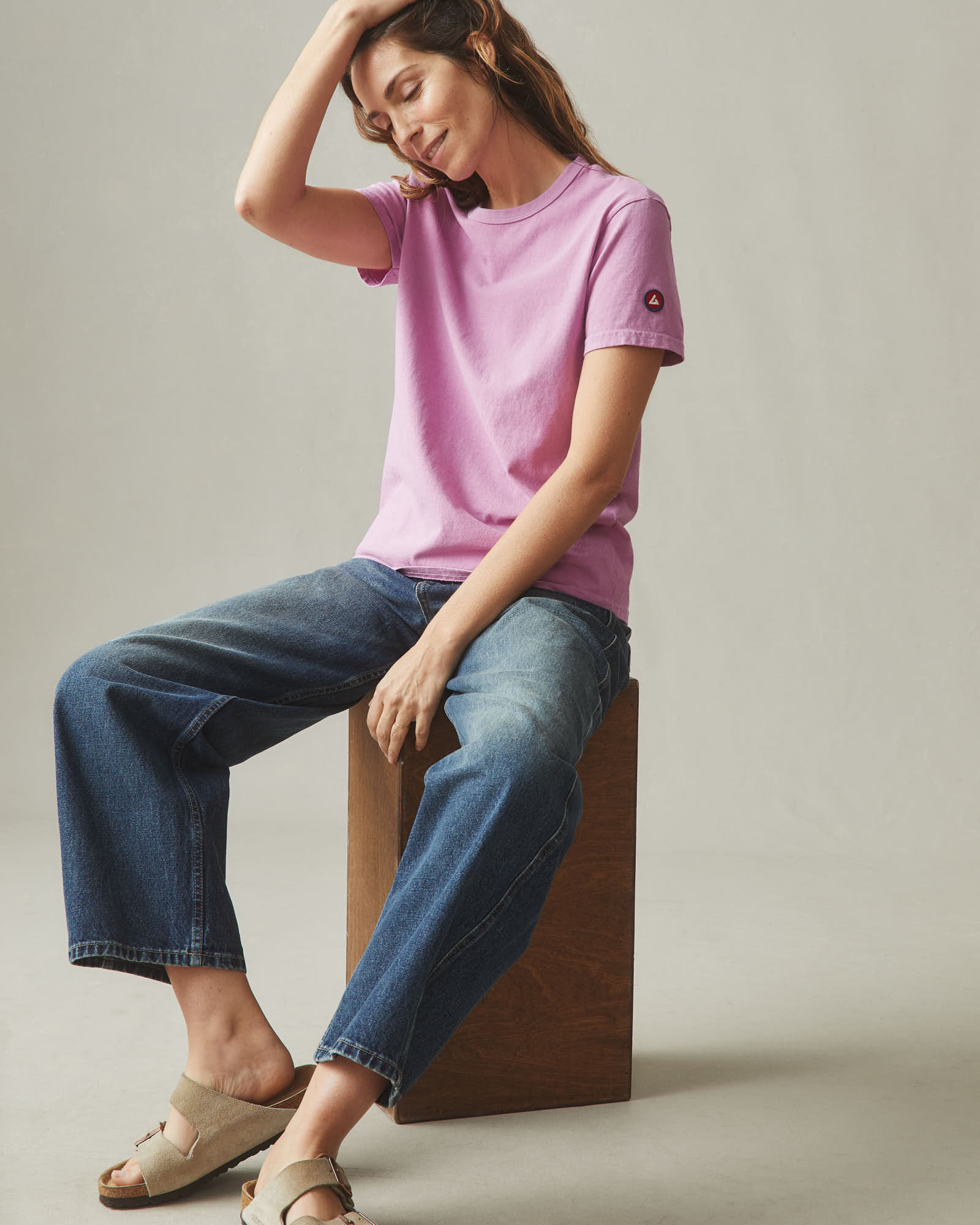 Women's Vintage Crew Tee - Washed Bodacious - Image 5