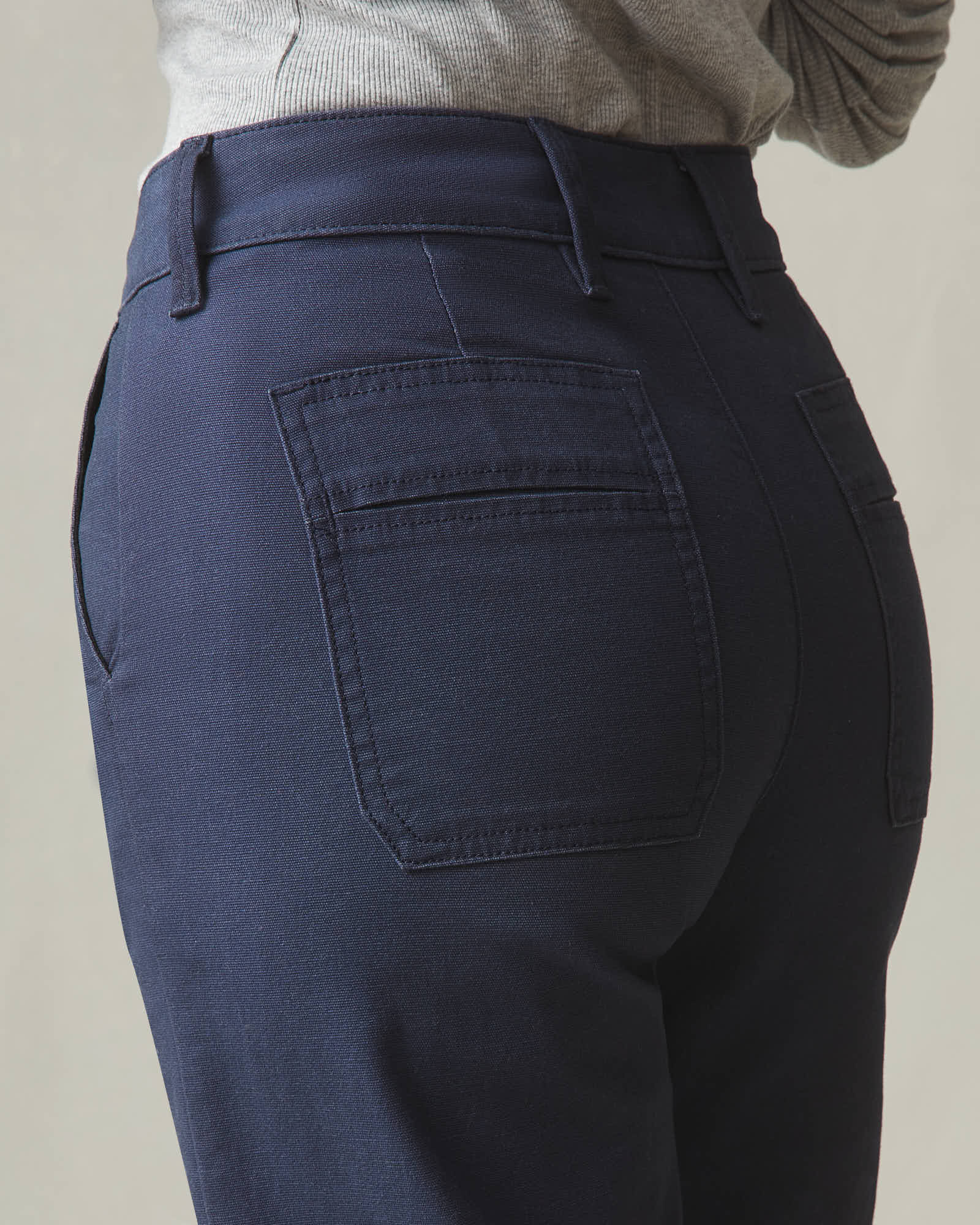 Women's Wide Leg Pant - Navy - Image 3